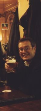 Mark Brockbank in Brussels bar